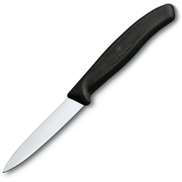 Victorinox Gemüsemesser Swiss Classic 6.7113.3G, Schwarz, Edelstahl, Set 3-teilig 7 Victorinox Gemüsemesser Swiss Classic 6.7113.3G, Schwarz, Edelstahl, Set 3-teilig – Bild 5