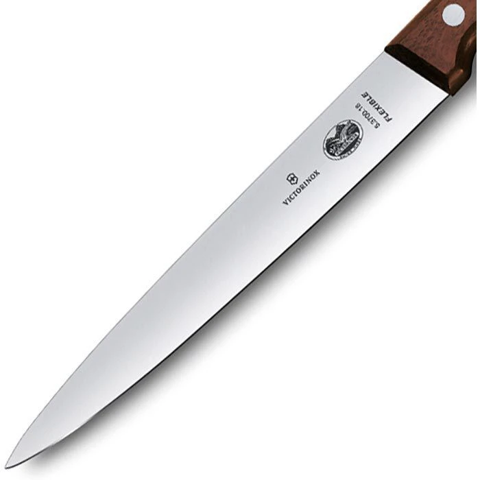 Victorinox Filetiermesser Wood 5.3700.16, Holzgriff, 16cm Klinge Flexibel, Edelstahl 4 Victorinox Filetiermesser Wood 5.3700.16, Holzgriff, 16cm Klinge Flexibel, Edelstahl – Bild 2