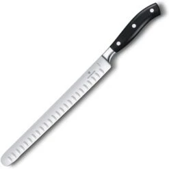 Victorinox Schinkenmesser Grand Maitre 7.7223.26G, 26cm Klinge, Edelstahl, Kullenschliff