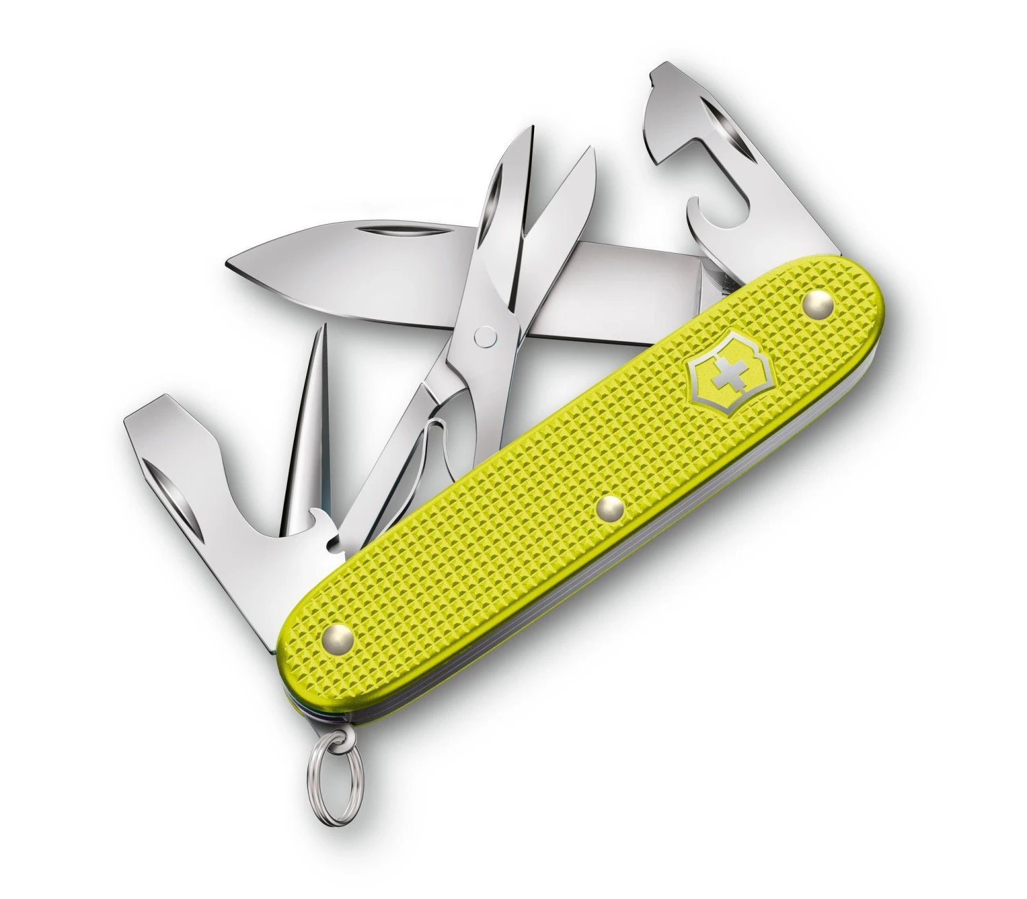 Victorinox Pioneer X, 93 Mm, Alox Limited Edition 2023, Electric Yellow 0.8231.L23 3 Victorinox Pioneer X, 93 Mm, Alox Limited Edition 2023, Electric Yellow 0.8231.L23